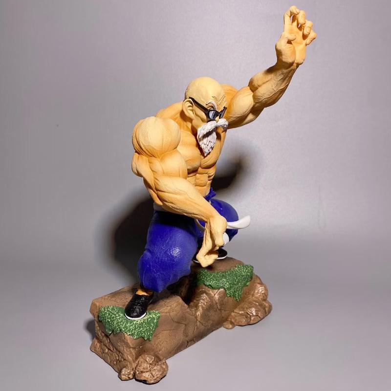 Dragon Ball Turtle Sect Qigong Muscle Turtle Immortal Handmade Model Statue Cabinet Statue Birthday Gift Desktop Ornament  cool