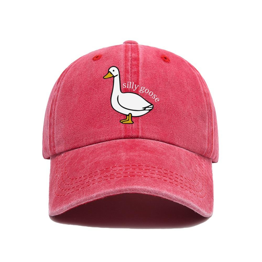 Cute Duck Design Baseball Cap, Graphic Hat, Casual Soft Top Baseball Cap For Men & Women, Fashion Accessories For Daily Wear
