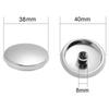 38mm Ersatz Waschbecken Ablaufstopfen-Kappe Easy Pop-Up Click Clack Chrom