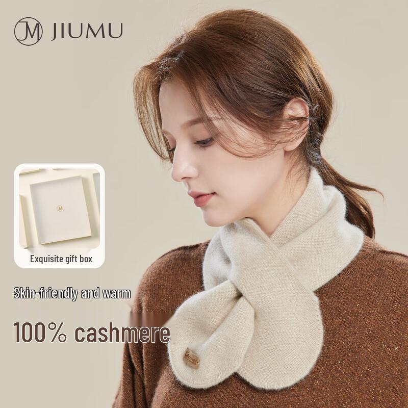 

JIUMU Women s 100% Cashmere Small Scarf