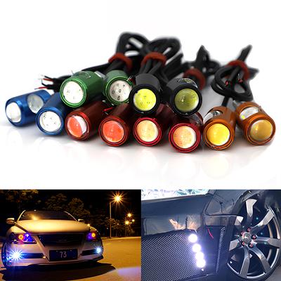Motorcycle Brake Lamps Car License Plate Bolt Tail Rear Light Fog Bulbs Turn Signal Side Indicators Decoration Bright Universal