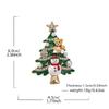 Broșe Tematică de Crăciun Cu Strălucitoare Strass Designuri Adorabile Perfecte Pentru Petrecerea de Crăciun Cadou de Sărbători