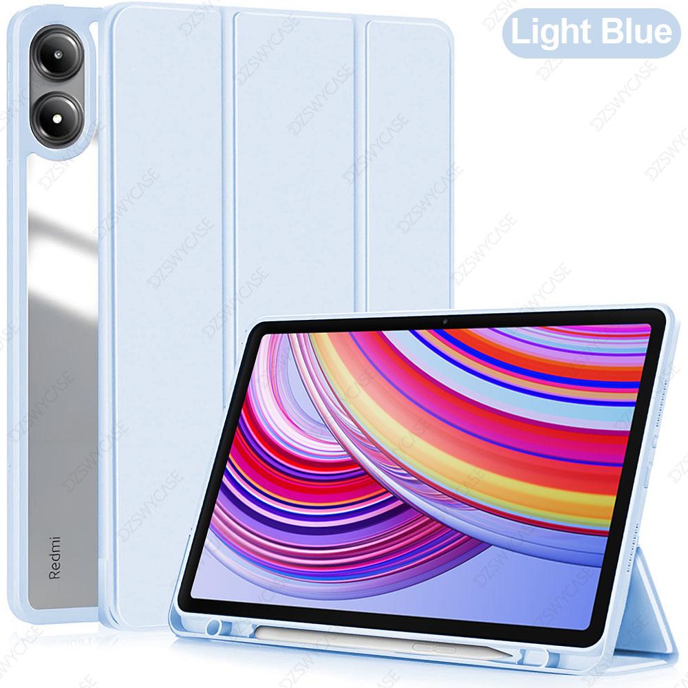 Hoes voor Redmi Pad Pro 12,1 inch / Poco Pad, Hoes met Potloodhouder voor Cover Hoes met Automatische Slaap/Ontwaken