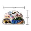 Malta koelkastmagneet: Reissouvenir & woondecoratie sticker