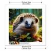 Neuankömmling 5D DIY Vollkreis Diamantmalerei "Igel" Stickerei Kreuzstich Heimdekor Geschenk