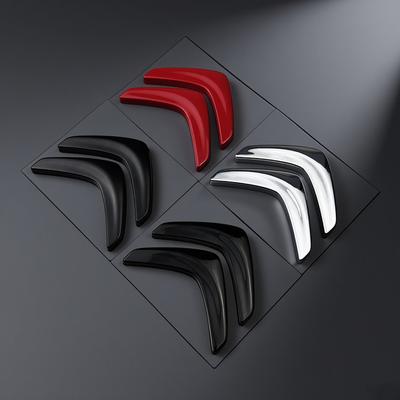 Kovové logo volantu Citroen 4,9x2,7 cm, pro DS3 C4L C3 C5 Elysee Xsara, Odznakový sticker pro úpravu auta