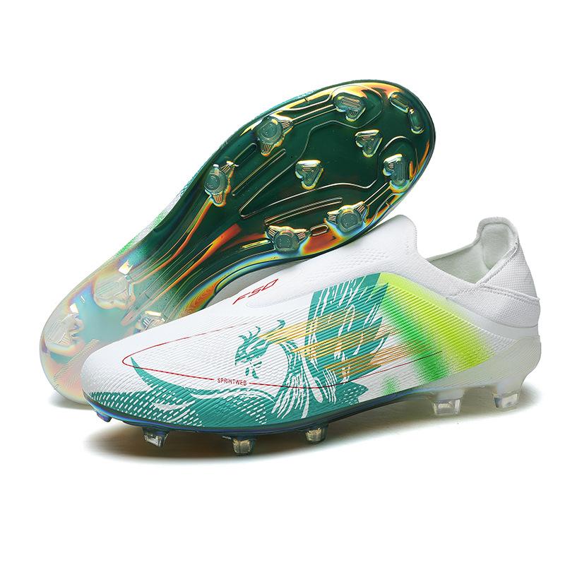 

New Men S Football Shoes, Youth Spikes Ag Non-Slip Sports Shoes, Professional Competition Wear-Resistant Football Shoes 35