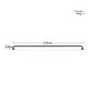 Wall-mounted & Side-mounted Drying Rod for Bedroom Wardrobe and Balcony - Fixed Top-Mounted Clothes Rack, Free Shipping