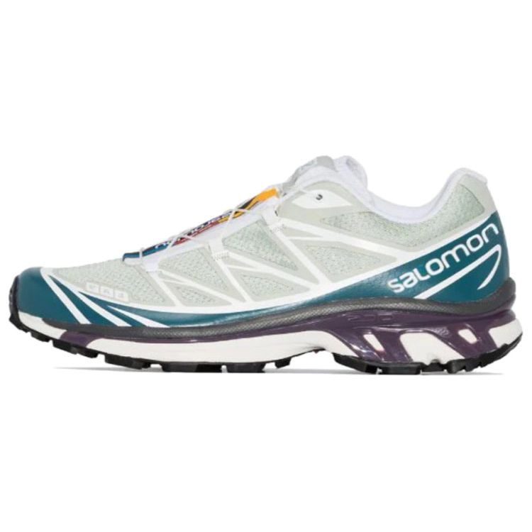 

Кроссовки унисекс Salomon XT-6 Adv Mineral Grey Mallard-Blue-White 410863