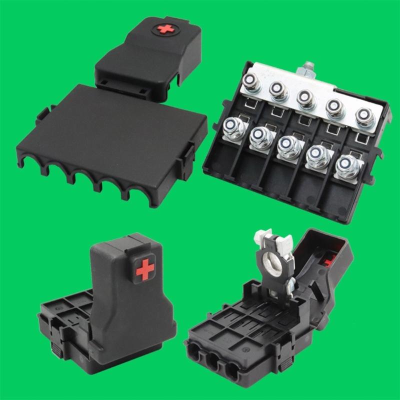 User Friendly Fuses Box For Marine Boat Electrical Upgrade 5/3 Circuit Management Plastic Construction Easy Installation