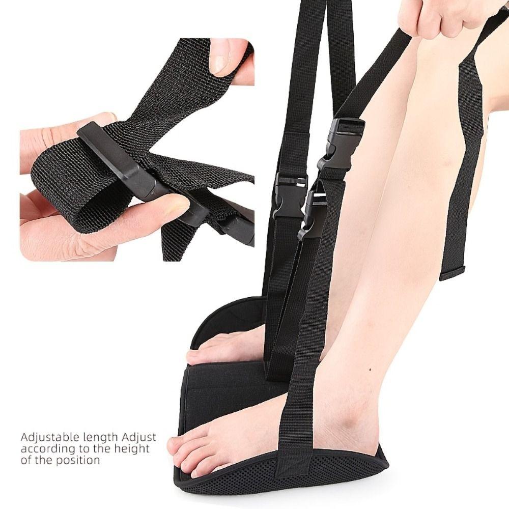 Adjustable Airplane Foot Hammock Lightweight Leg Support Cushion Leg Comfort Mat  Long Flights
