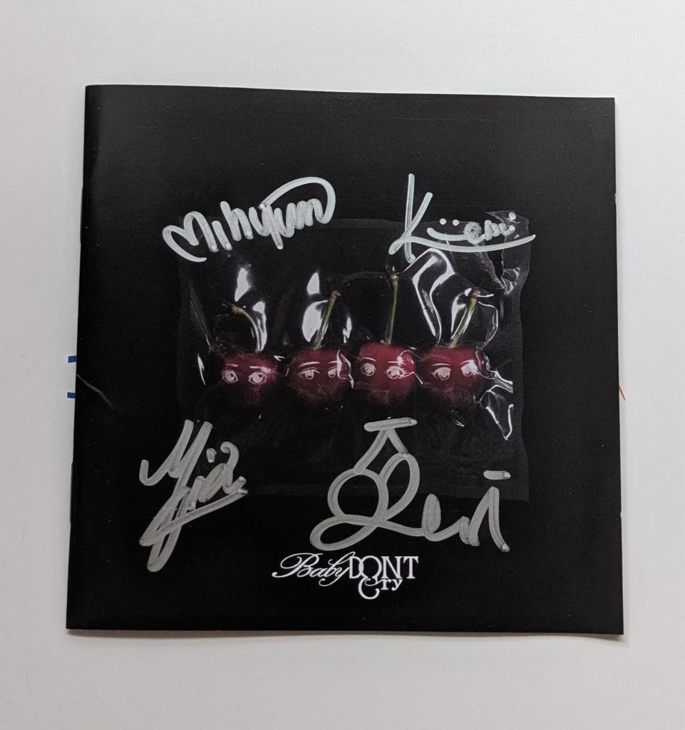 [USED] Not for sale signed CD Baby DONT CryF Girl domestic shipping