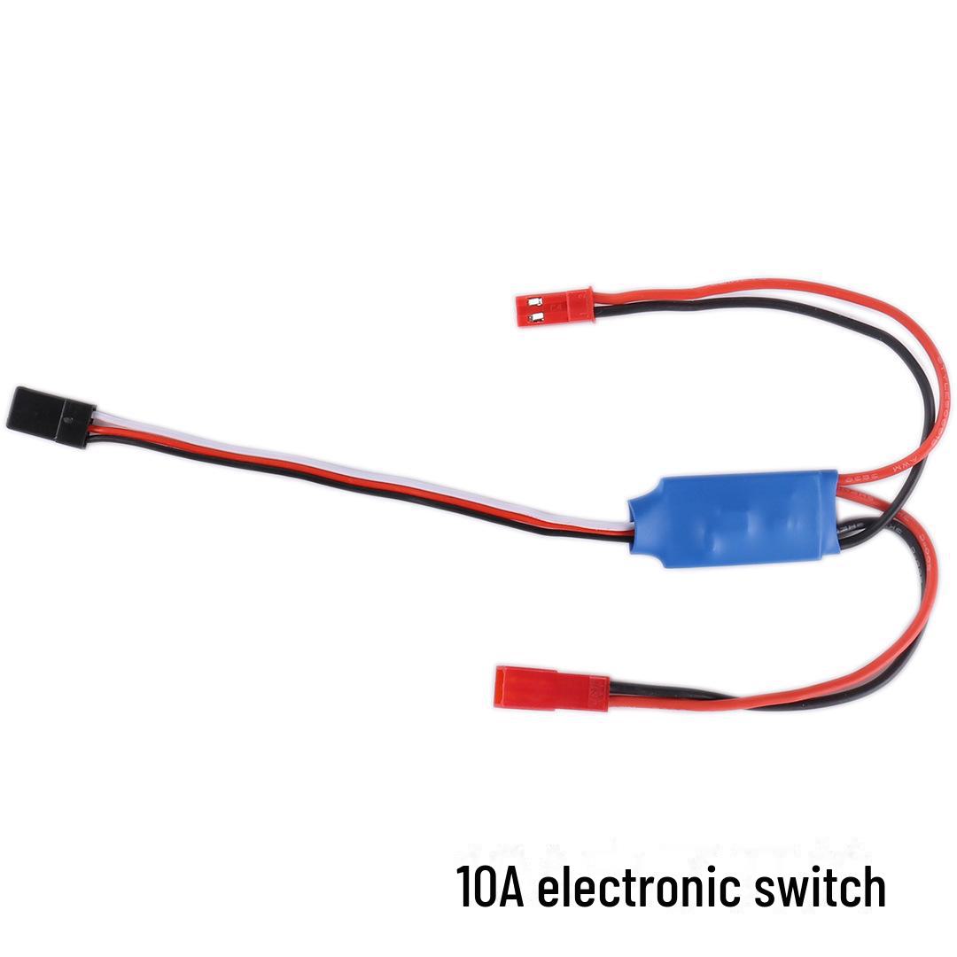

20A/30A электронный переключатель с дистанционным управлением для светодиодных огней моделей самолетов, ШИМ-сигнал, 3,7~28 В, для машин по защите растений