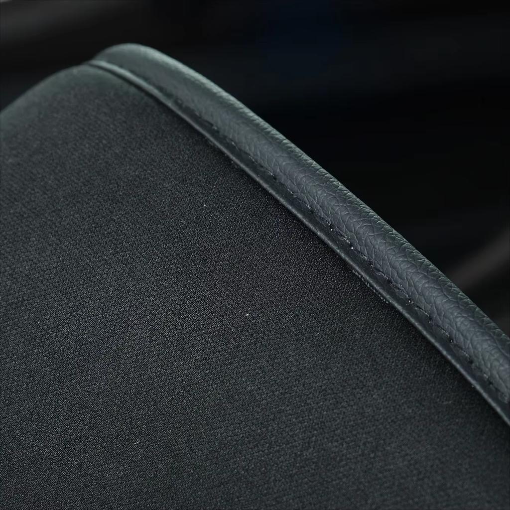 Auto Voorstoelkussen Leer Geïntegreerde Stoelhoes Alle Seizoenen Universeel Past op de Meeste Auto's Waterdicht en Slijtvast