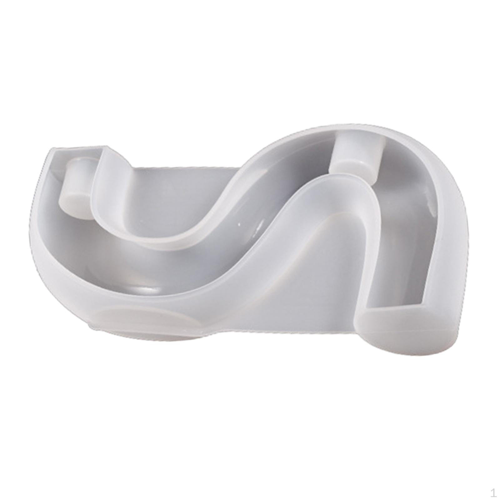 

Candle Holder Model, Silicone Candlestand Flexible Epoxy Resin Model Casting for Table 20.8cm Middle Side