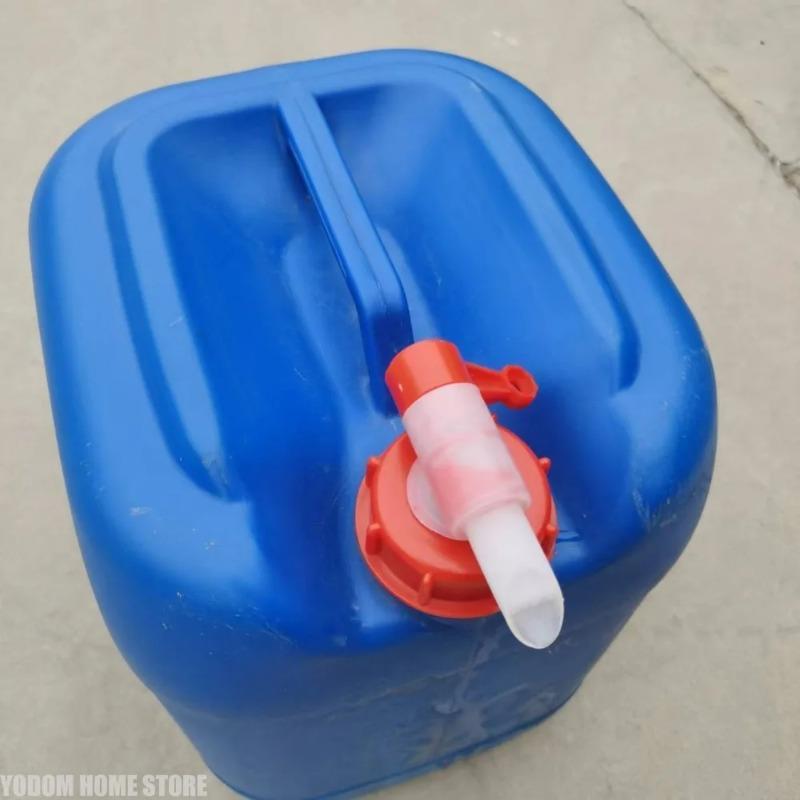 DIN 61 PP Plastic IBC Tap Spout Drain Valve Replacement Fitting For IBC Tote Liquid Container Accessories