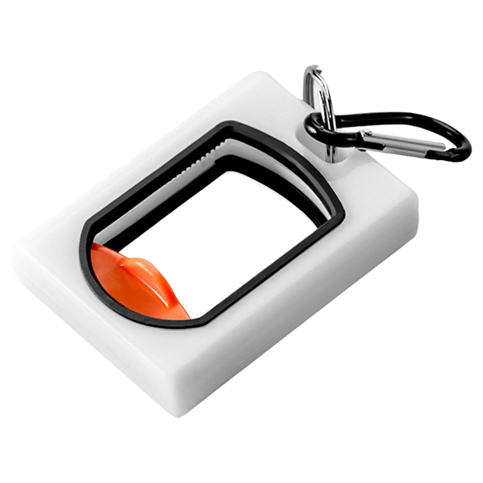 

Square Cable Tie Organizer Portable Fluorescent Cable Tie Holder Reusable Cable Ties Storage Tool Electrical Wire Tie Organizer