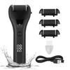 Portable Foot File Heel Dead Skin Callu Removal Tool Electric Foot Grinder with Digital Display Rechargeable Callus Remover IPX4