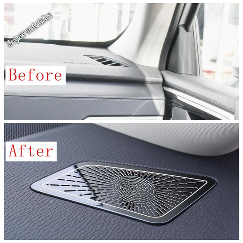 Dashboard AC Air Conditioning Outlet Vent Frame Decorative Sequin Cover Trim Accessories For Mitsubishi Outlander  2024 2025