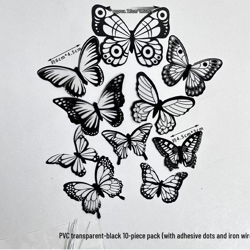 Toppere de tort fluturi roz cu margini aurii - Perfecte pentru sărbătorile de ziua de naștere ale prințeselor