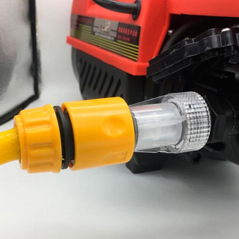 High Pressure Washer Inlet Connector Kit Including Filter Replacement Part for Hassle Release Setups and Longevity