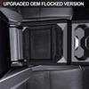 Center Console Organizer For Tesla Cybertruck 2026, Upgraded Flocked ABS Storage Tray Box For Cybertruck Accessories