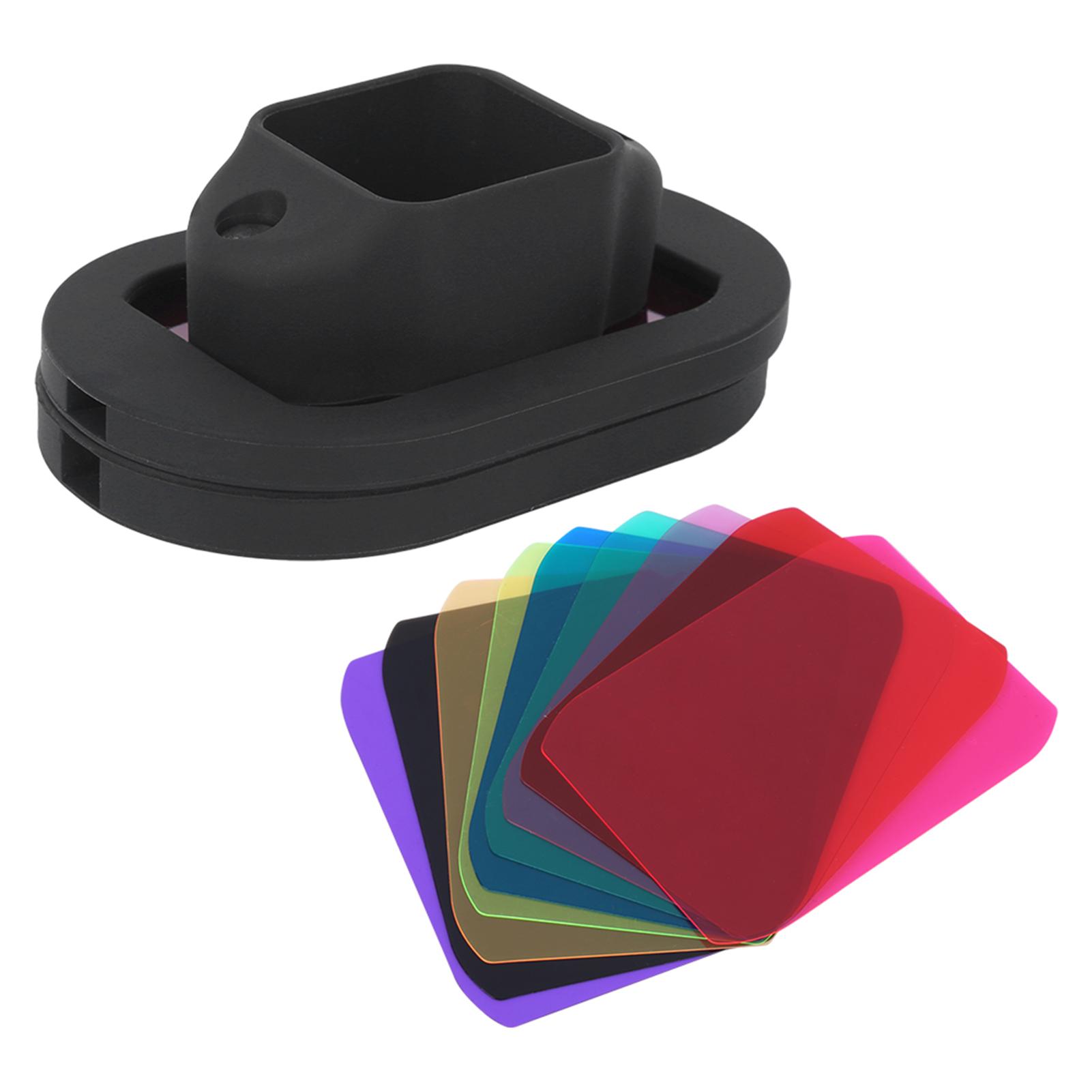 

Портативный улей сетка сетка 9 фильтров набор аксессуаров для верхней вспышки камеры Speedlight