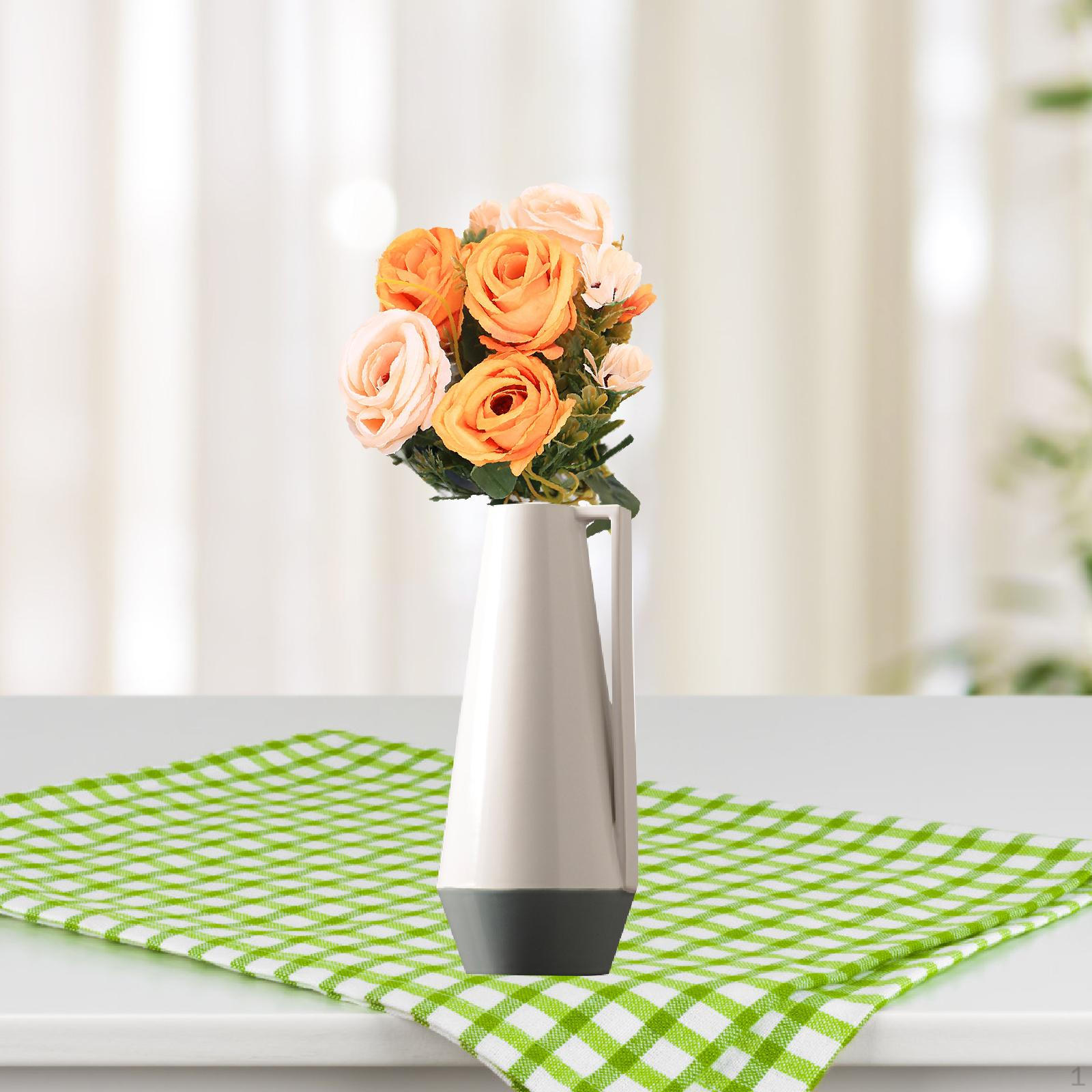 

Букет из искусственных цветов, искусственная реалистичная имитация розы для домашнего офиса ко Дню святого Валентина