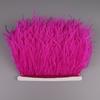 Ostrich Feathers Fringe 2M 55colors Selected Clothing Sewing Crafts Dress with Fluffy Feather Ribbon