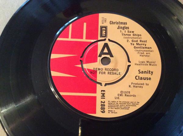 7inch Record SANITY CLAUSE - Christmas Jingles EMI2889 EMI 1978 UK Pop Used