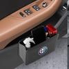 CYYPT1 1PCS Car Emblem Storage Box Car Door Seat Back Organizer Accessories For Alfa Romeo Giulia 147 Mito Stelvio Sportiva Giulietta