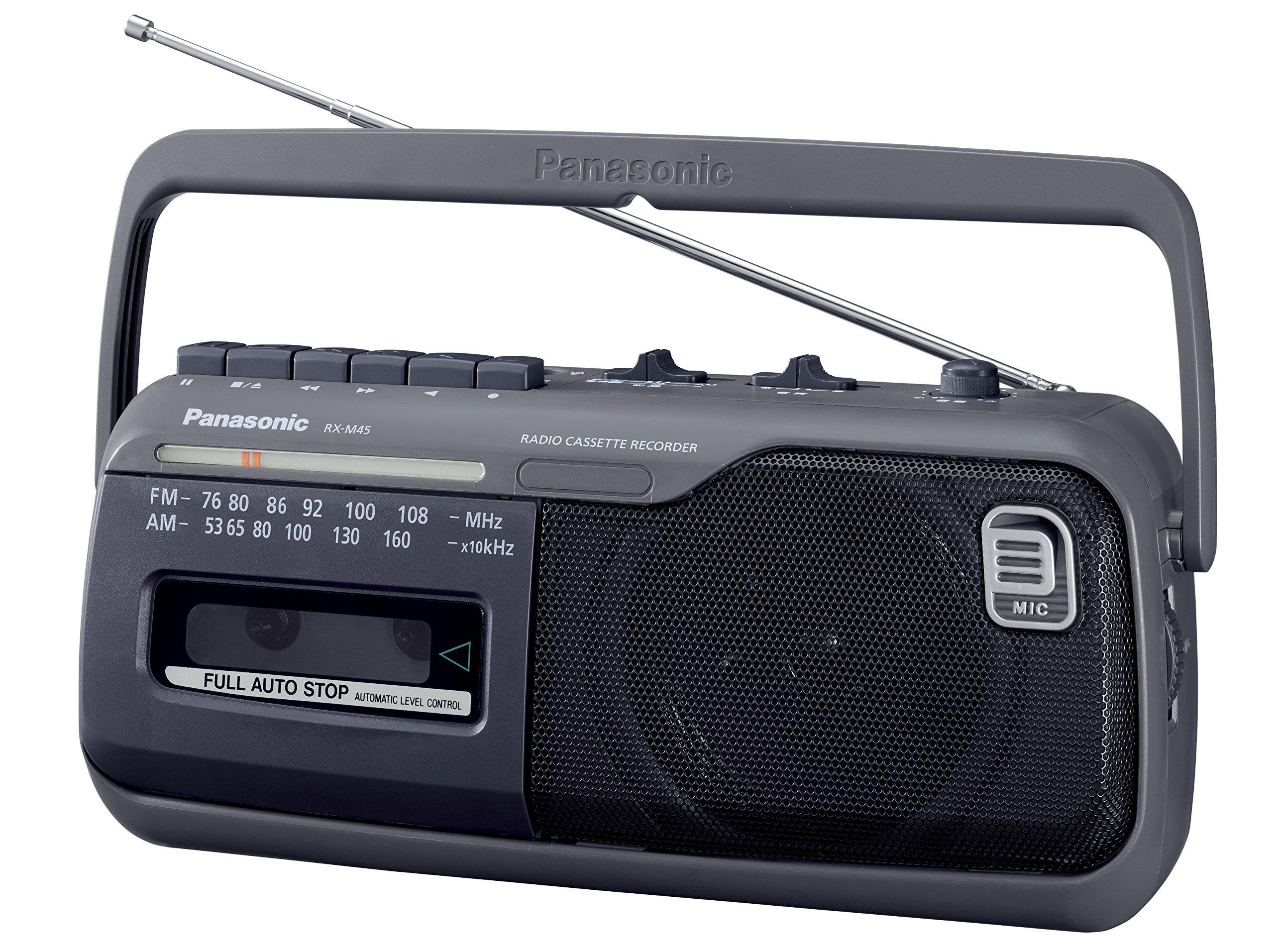 

Panasonic radio cassette recorder RX-M45-H