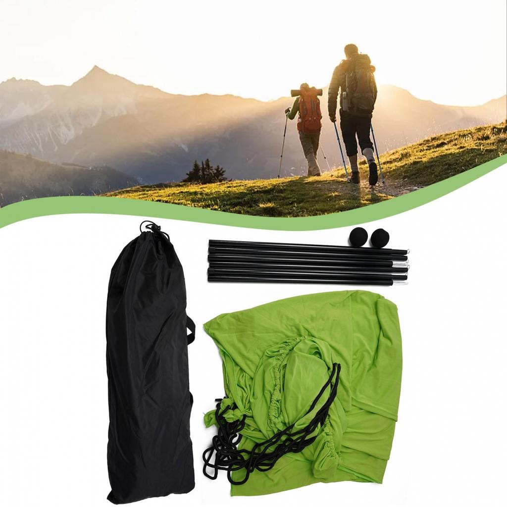 Namiot plażowy Schron przeciwsłoneczny Baldachim z kotwami z workami z piaskiem Namiot plażowy z cieniem