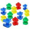 Plastic Nuts And Bolts For Kids Screw Building Blocks Fine Motor Skills Montessori Educational Toys Bloc De Construction