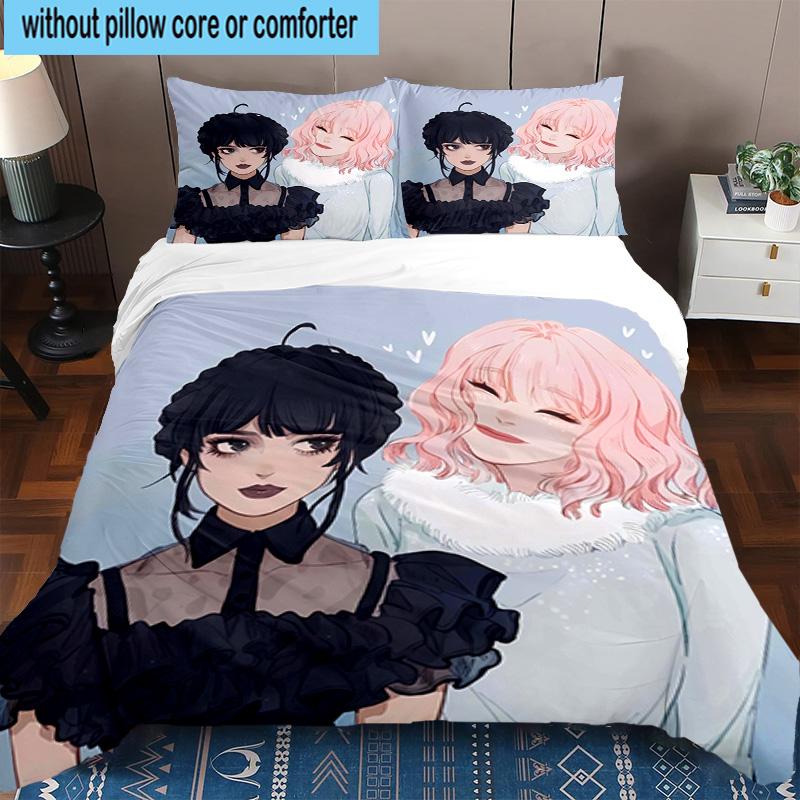 3PCS Colorful Web Adams Design 3pcs Bedding,Including 3PCS Duvet Cover And 2pcs Pillowcases Perfect for Christmas,Ideal for Bedroom, Dormitory