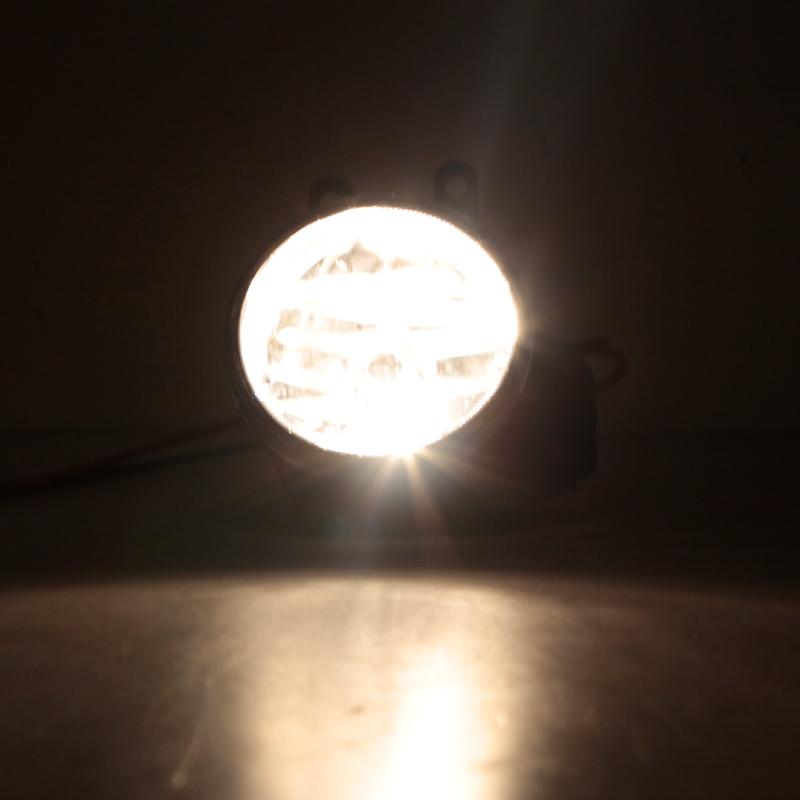 1 Set Front Bumper Fog Light Lamp Assembly Frame Cover Wire Switch Kit Foglight Foglamp Halogen Bulb For Toyota RAV4