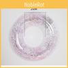 Eco-friendly Pvc Adult Glitter Swim Ring Children's Inflatable Lifesaving Ring