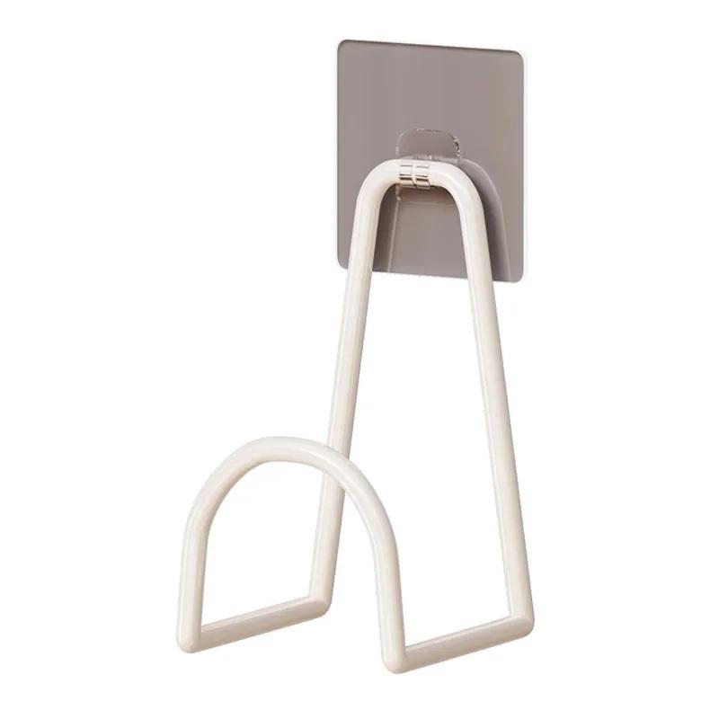 1Pc Adhesive Cap Storage Rack Wall Mount No Drilling Damage Free Hat Organizer for Bedroom Entryway Dorm Use