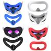Silicone VR Face Cover Sweatproof Face Cushion Anti-Dirty Face Cushion Pad Replacement for Meta Quest 3S VR Accessories