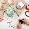Runde Garnaufbewahrungstasche Strickgarn Wollgarn Tasche Organizer Nadeln Handtasche Haushaltsaufbewahrung