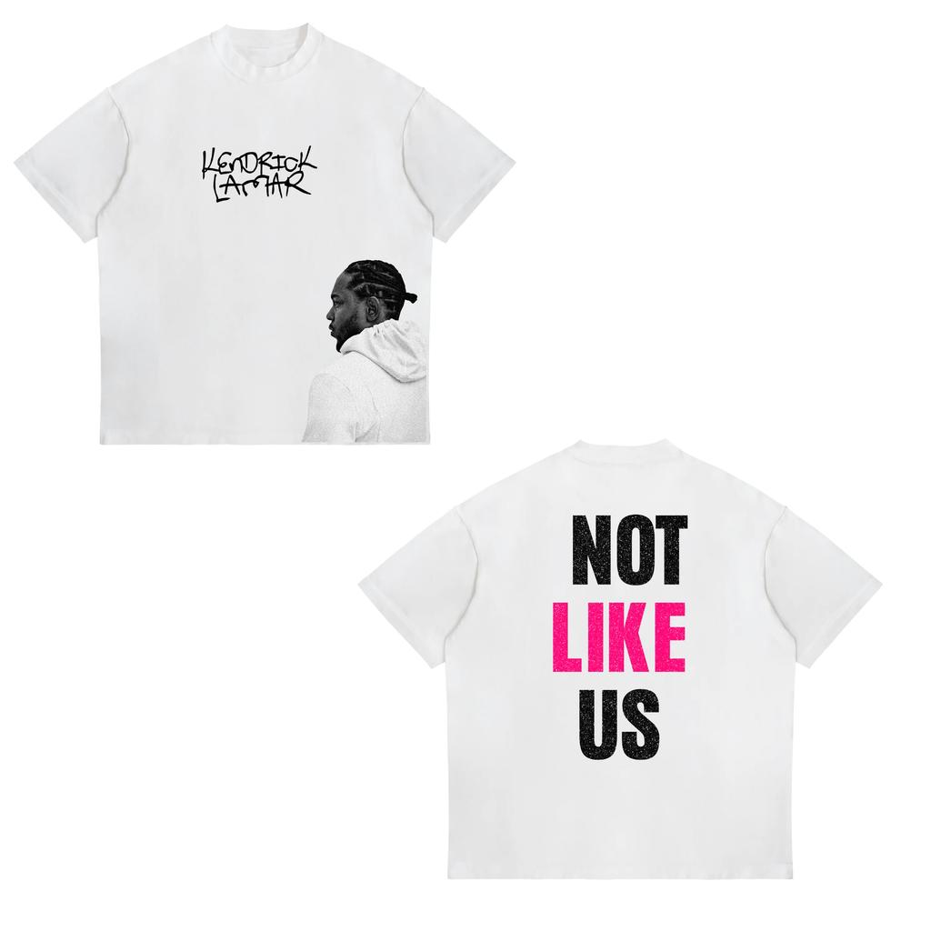 T-shirt Kendrick Lamar DAMN Mêmes Graphismes Été Unisexe Mode Femme Hip Hop T-shirts Oversize Unisexe Vintage Coton