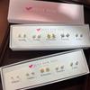 Heart-Shaped Flower & Butterfly Stud Earrings Ear Cuff - Cute Women's Jewelry