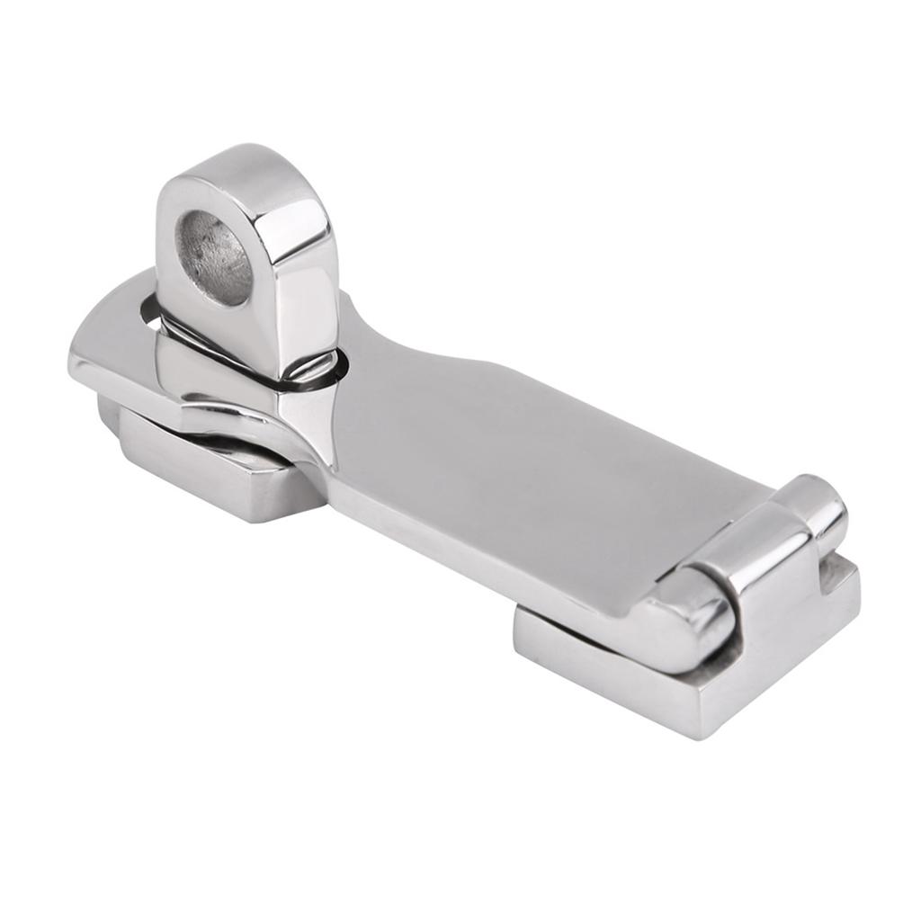 Boat Stainless Steel Locker Latch Clamp Anti Rattle Marine Hatch Fastener 75MM