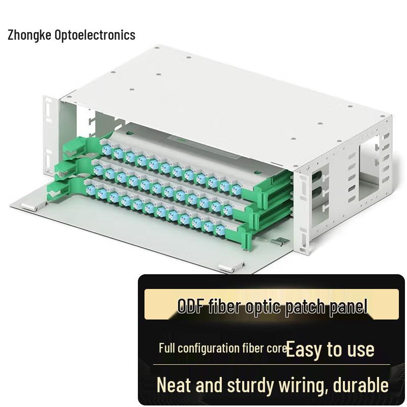 Zhongke Optoelectronics Rack-Mount ODF Fiber Optic Distribution Frame