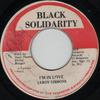 7-Zoll-Schallplatte LEROY GIBBONS Im In Love NONE Black Solidarit 1987 Jamaika Reggae Ska Dub Gebraucht