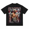Charles Oliveira Graphic T-Shirt Men's 2026 Breathable Harajuku Style Oversized Crew Neck Sports Casual Daily Tee