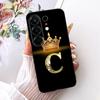 For Tecno Camon 50 4G Case CN5 Luxury Crown Letters Cover Soft TPU Phone Case For Tecno Camon 50 Pro 4G CN5c Camon50 Fundas Bags