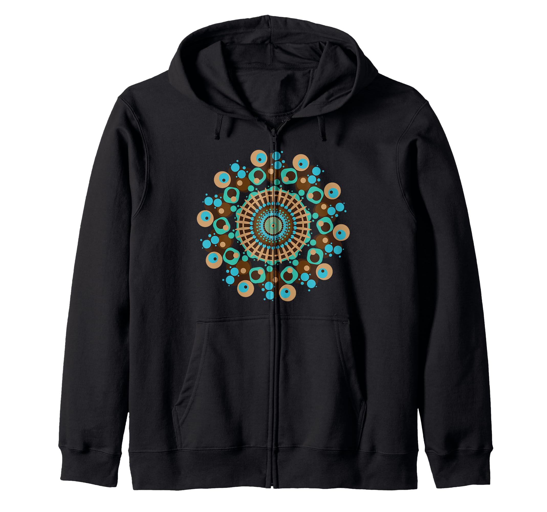 

Really Like Mandala Kaleidoscope Pattern Zip Hoodie