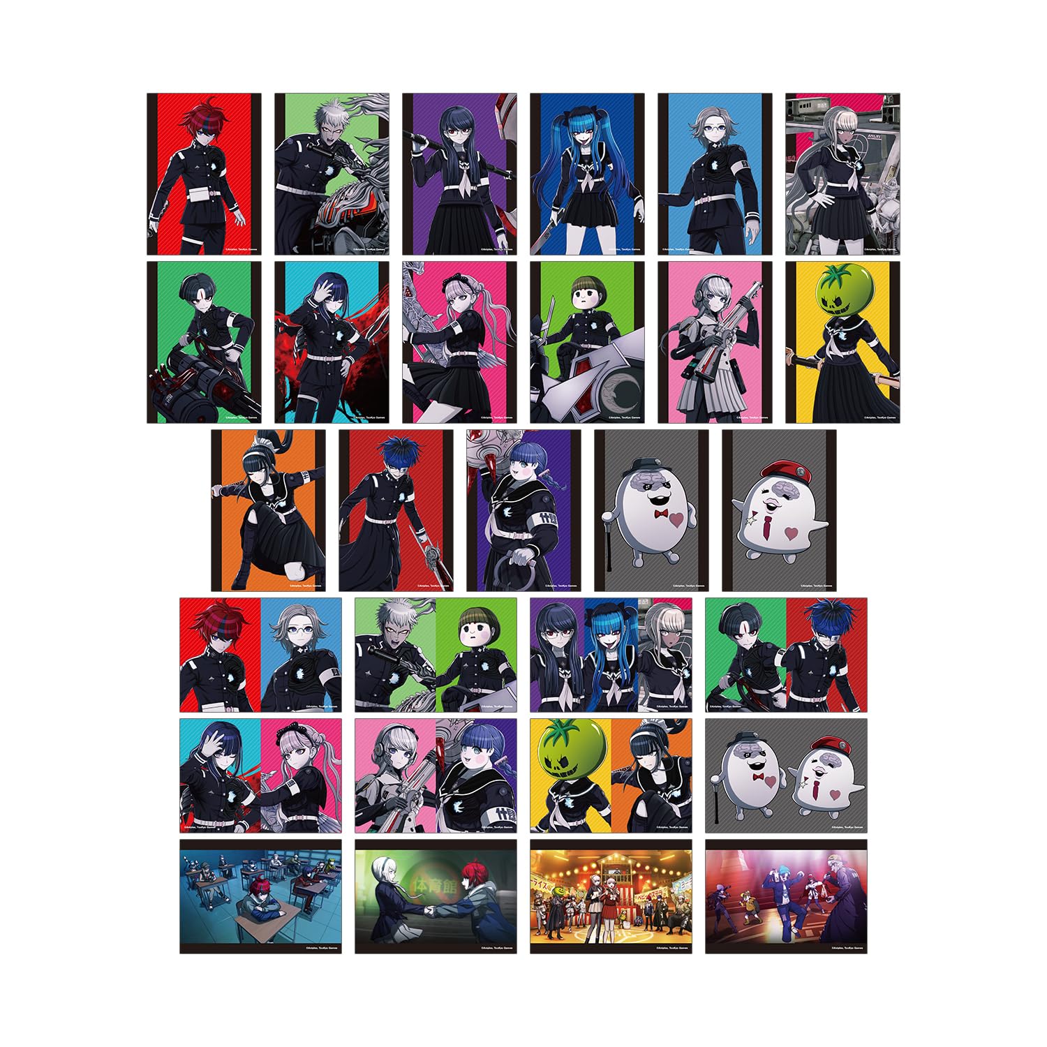 HUNDRED LINE Final Defense Academy Trading Bromide BOX of 29