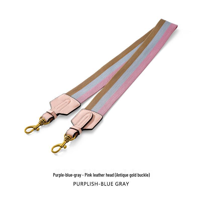 

F-91: Красочный ремень для холщовой сумки кроссбоди с расширенным нерегулируемым плечевым дизайном